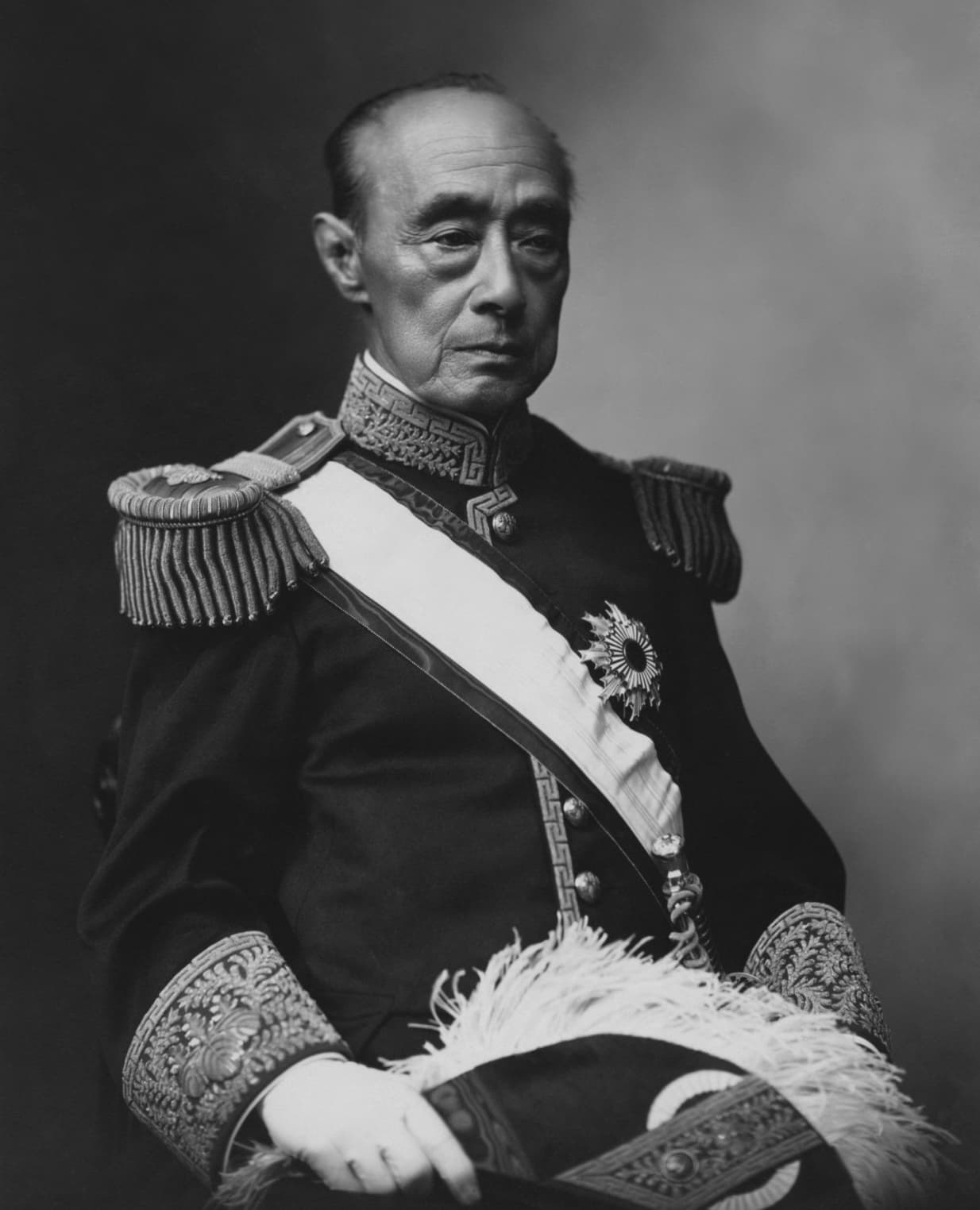 “Tokugawa Yoshinobu, the former Shogun of Japan as a member of the House of Peers, 1910.”